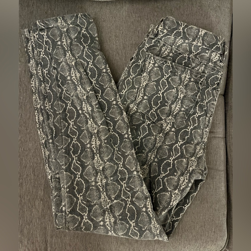 snakeskin pants